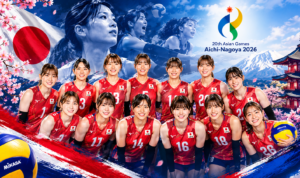 Daftar Pemain Voli Putri Jepang di Asian Games 2026 lawan Indonesia dan Nepal Daftar Pemain Voli Putri Jepang di Asian Games 2026 lawan Indonesia dan Nepal. (Foto: generate AI ChatGPT).